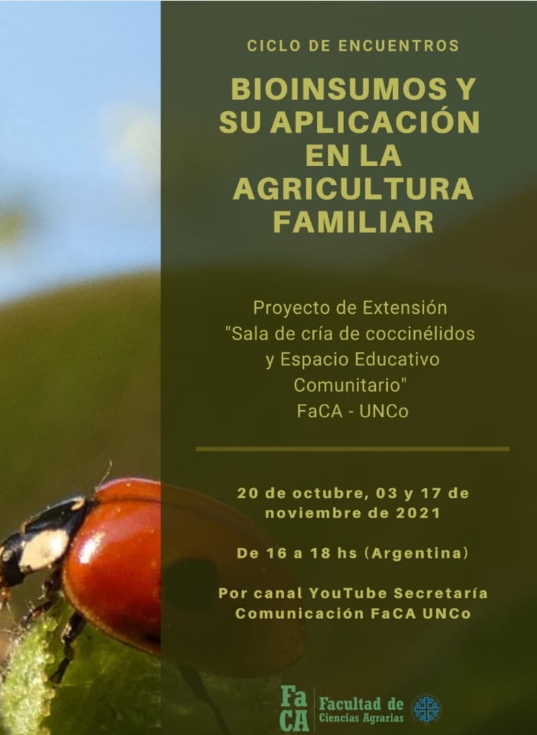 Ciclo de encuentros sobre Bioinsumos y su aplicación en la agricultura familiar