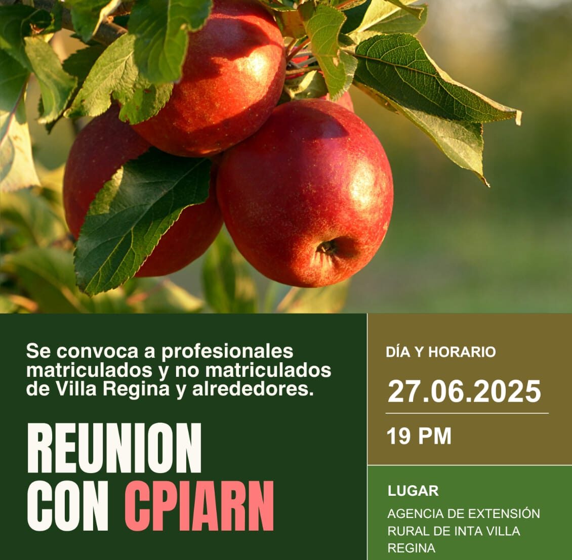 “El CPIA RN recorre la provincia”