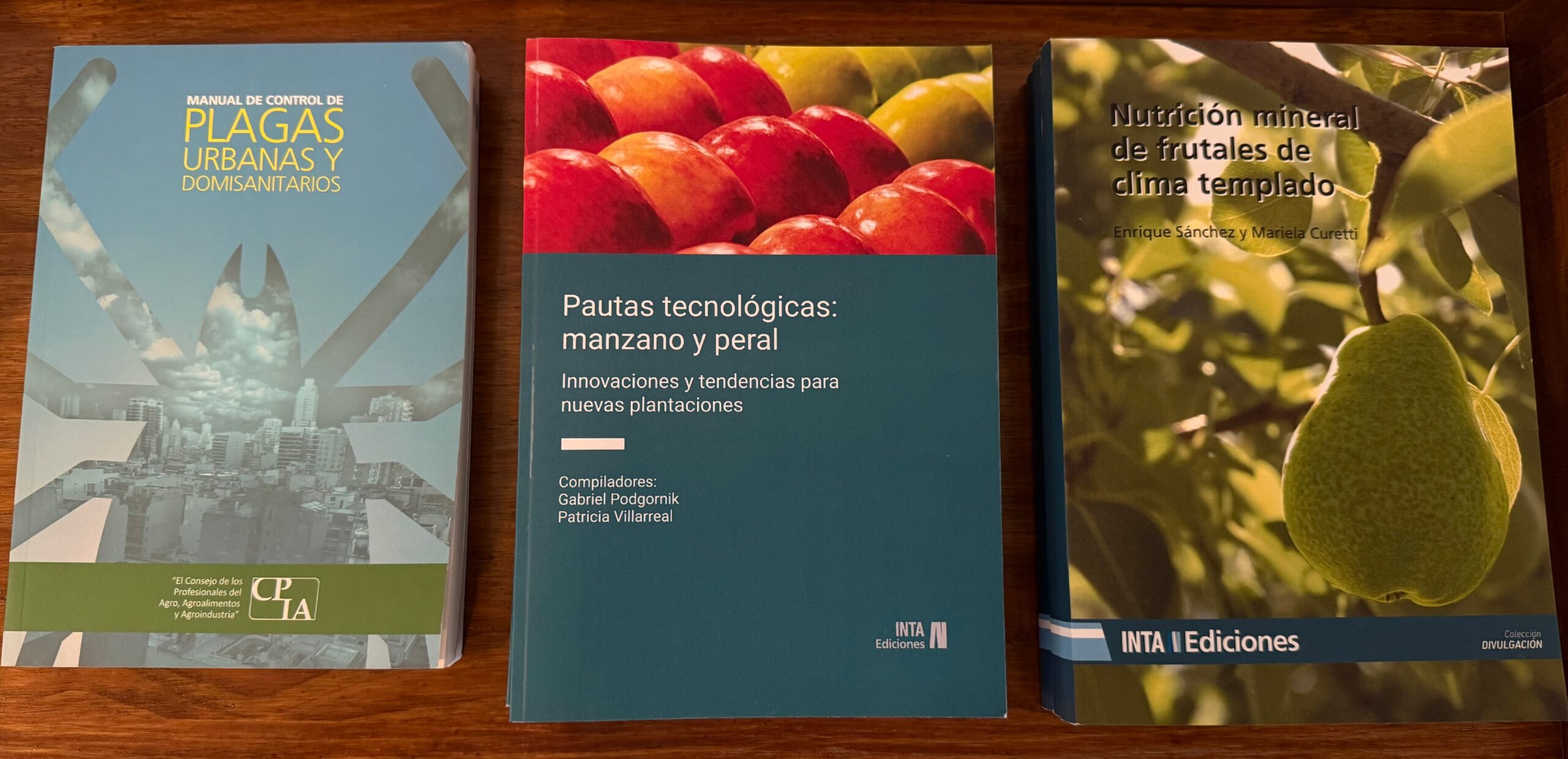 Nuevas publicaciones técnicas disponibles en el CPIA Río Negro