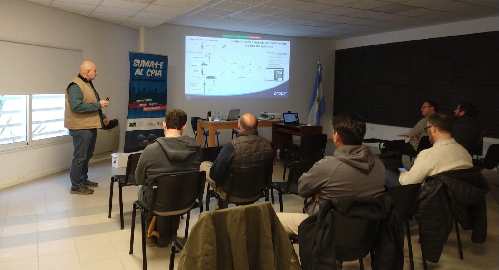 Se realizo la jornada sobre “Riego de precisión con datos reales”